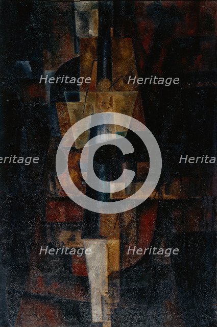 Violin, 1920. Artist: Yudin, Lev Alexandrovich (1903-1941)