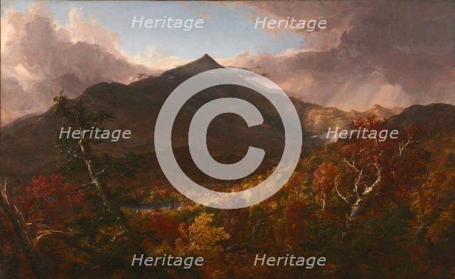 View of Schroon Mountain, Essex County, New York, After a Storm, 1838. Creator: Thomas Cole (American, 1801-1848).