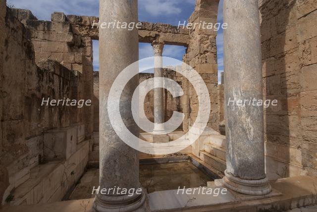 Libya, Leptis Magna, Hadrianic Baths, 2007. Creator: Ethel Davies.