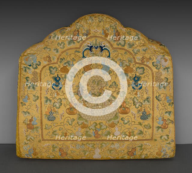 Cushion, China. Creator: Unknown.