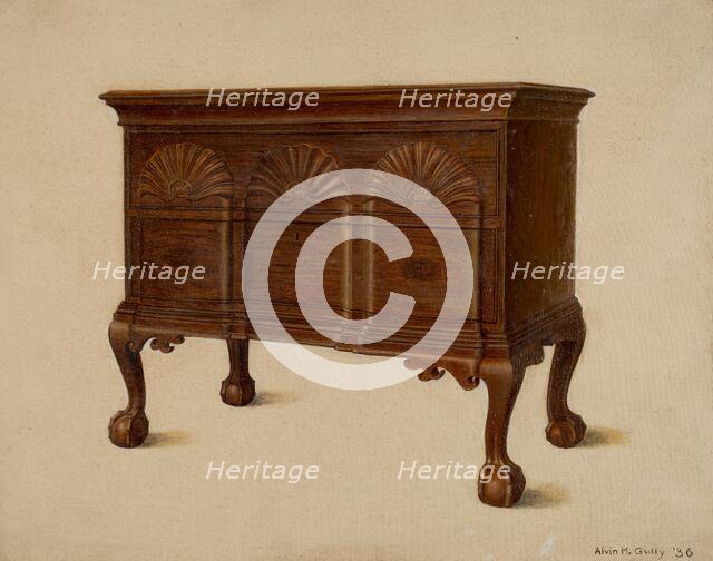 Lowboy, 1936. Creator: Alvin M Gully.