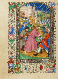 The Way to Calvary; Book of Hours, about 1430-1440. Creator: Fastolf Master.