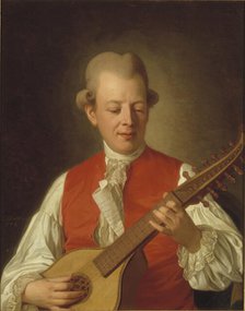 Carl Michael Bellman, 1740-1795, poet, 1779. Creator: Per Krafft the Elder.