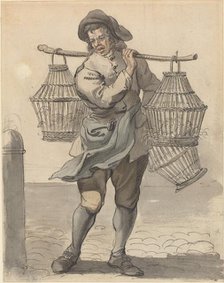 A Poultry Seller, c. 1759. Creator: Paul Sandby.