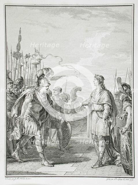 Iphis, 1779. Creator: Nicolas de Launay.
