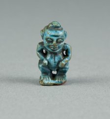 Amulet of the God Pataikos, Egypt, Third Intermediate Period-Late Period, Dynasties 25-31 (abt 747-. Creator: Unknown.