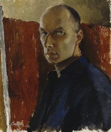 Self-Portrait, 1923. Creator: Alvar Cawén.