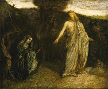 Christ Appearing to Mary, ca. 1885. Creator: Albert Pinkham Ryder.