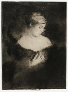 Profile of a Woman, 1900-05. Creator: Theodore Roussel.