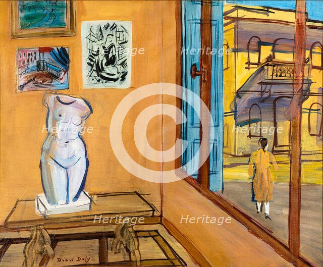 Atelier au torse, c1946. Creator: Dufy, Raoul (1877-1953).