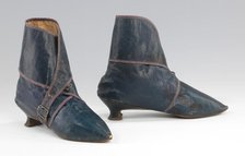Boots, European, 1795-1810. Creator: Unknown.