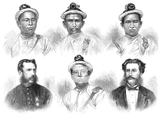The Burmese Embassy, 1872. Creator: Unknown.