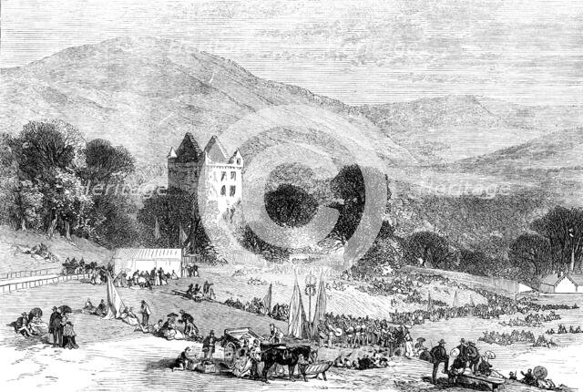 The Scott Centenary: fete at Newark Castle, Selkirk, 1871. Creator: Unknown.