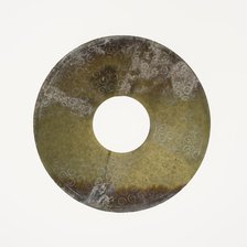 Disc (bi), Eastern Zhou period or Western Han dynasty, 3rd/2nd century B.C. Creator: Unknown.