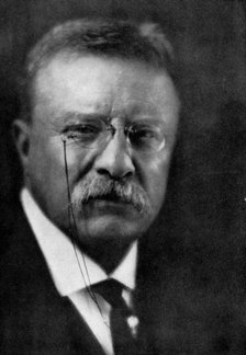 Theodore Roosevelt, 26th President of the United States, (1933). Artist: Unknown