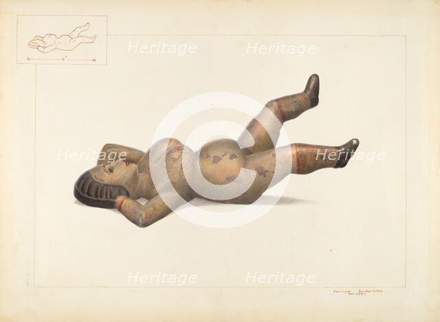 Bootjack, c. 1937. Creator: Gordon Saltar.