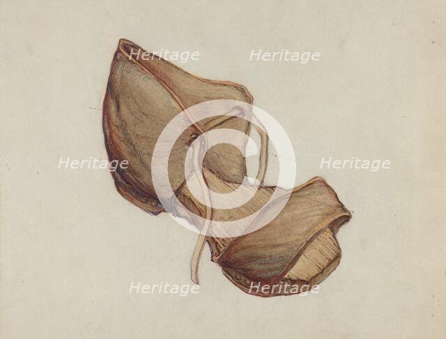 Shoe, 1935/1942. Creator: Unknown.