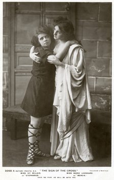 Ivy Millais and Marie Leonhard, actresses, c1900s(?).Artist: Foulsham and Banfield