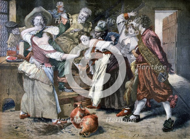 'The Hot Hand', 1894. Artist: Ferdinand Roybet