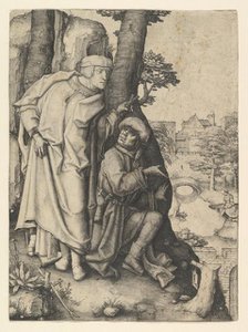 Susanna and the Two Elders, ca. 1508. Creator: Lucas van Leyden.