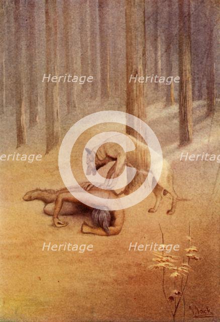 'Adventure with a Totem', 1914. Creator: Unknown.