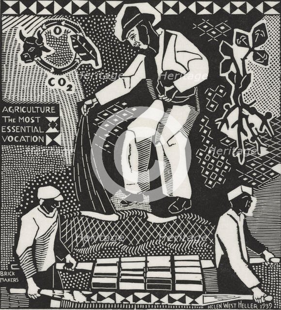 Agriculture, 1939. Creator: Helen West Heller.
