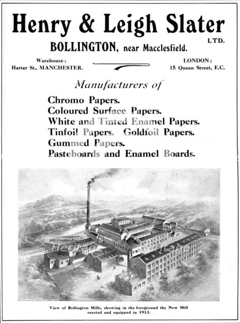 'Henry & Leigh Slater Ltd. - advert', 1916. Artist: Unknown.