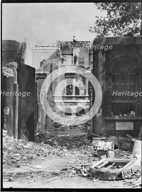 Pembroke House, Whitehall Gardens, Whitehall, City of Westminster, GLA, late 1930s. Creator: Charles William  Prickett.