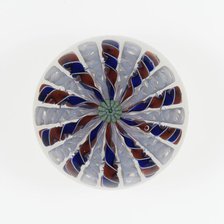 Paperweight, France, c. 1845-60. Creator: Saint-Louis Glassworks.