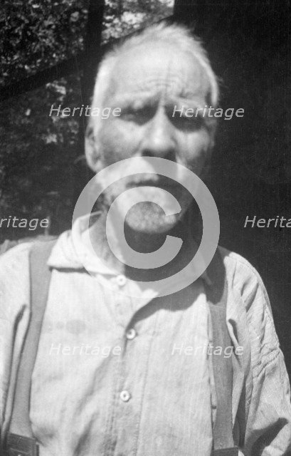 Jacob Sowder, Callaway, Franklin County, Virginia, USA, 1916-1918. Artist: Cecil Sharp