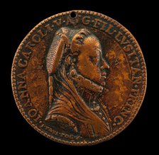 Dona Juana of Portugal [obverse], 1564. Creator: Gianpaolo Poggini.