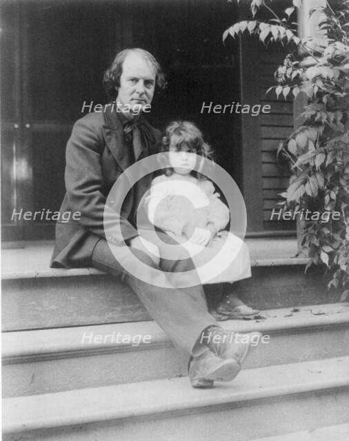 Elbert Hubbard, c1890s. Creator: Frances Benjamin Johnston.