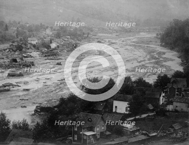 Austin after flood, between c1910 and c1915. Creator: Bain News Service.