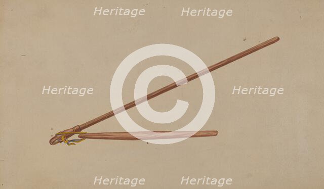 Flail, c. 1937. Creator: Frank Eiseman.