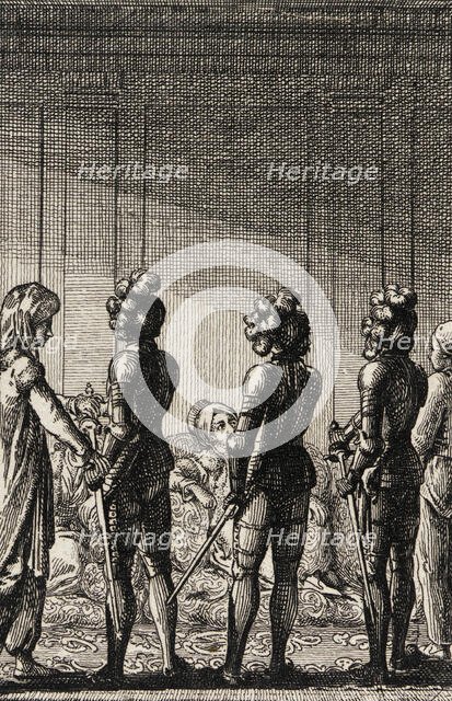 Adelheim von Veltheim, 1783. Creator: Daniel Nikolaus Chodowiecki.