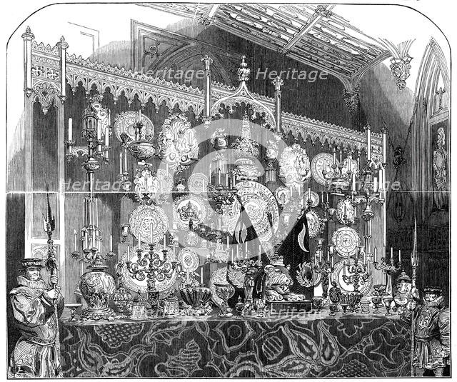 The Grand Buffet, St. George's Hall...1844. Creator: Unknown.