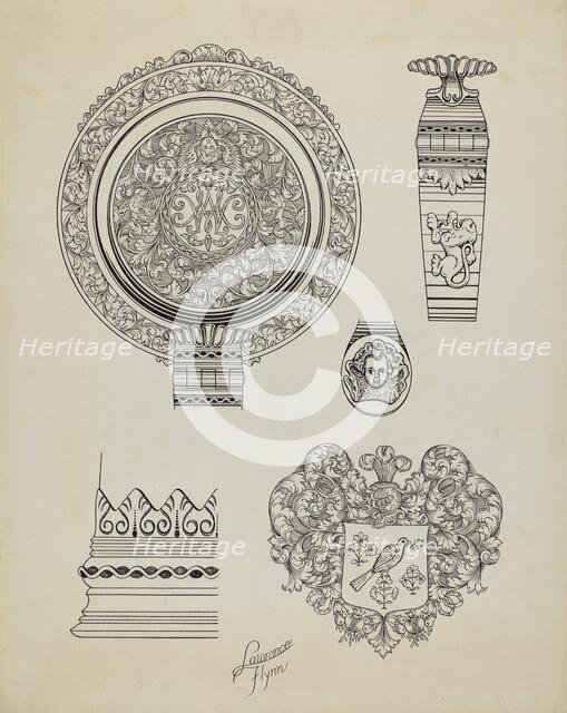 Silver Tankard, c. 1938. Creator: Lawrence Flynn.