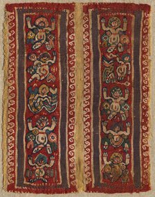 Fragment, Sleeve Ornament of a Tunic, 400s - 600s. Creator: Unknown.