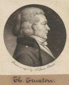 Thomas Truxtun, 1799. Creator: Charles Balthazar Julien Févret de Saint-Mémin.