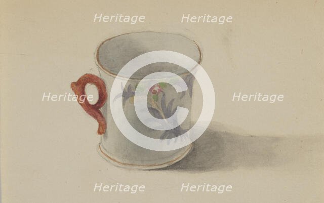 Untitled (Cup), ca. 1872-1874. Creator: Mary Vaux Walcott.