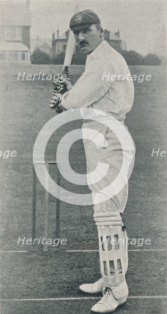 'Mr. Maclaren Batting', c1900, (1910). Artist: Unknown.