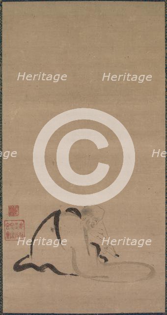 Seated Priest, late 16th-first half of 17th century. Creator: Unknown.