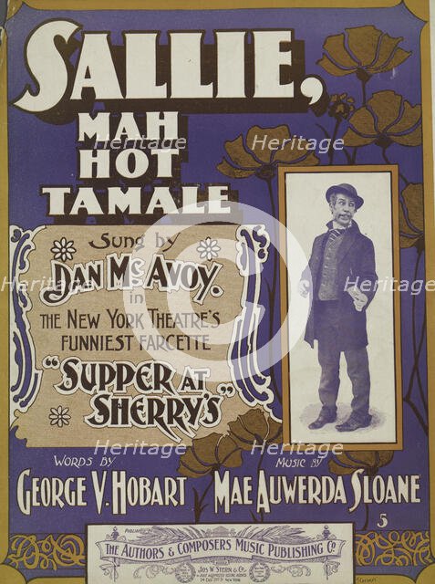 'Sallie, mah hot tamale', 1901. Creator: Unknown.