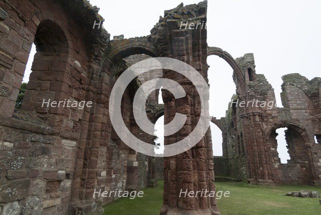 Lindisfarne Priory, 2006. Creator: Ethel Davies.