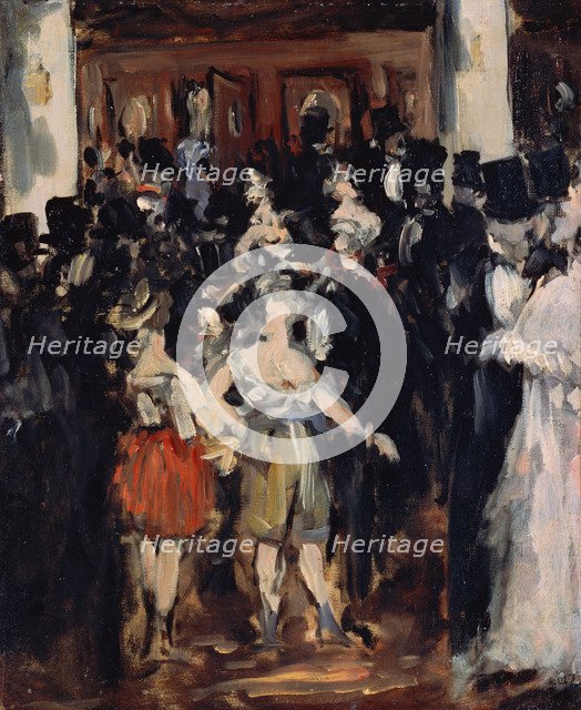 Masked Ball at the Opera, 1873. Artist: Manet, Édouard (1832-1883)