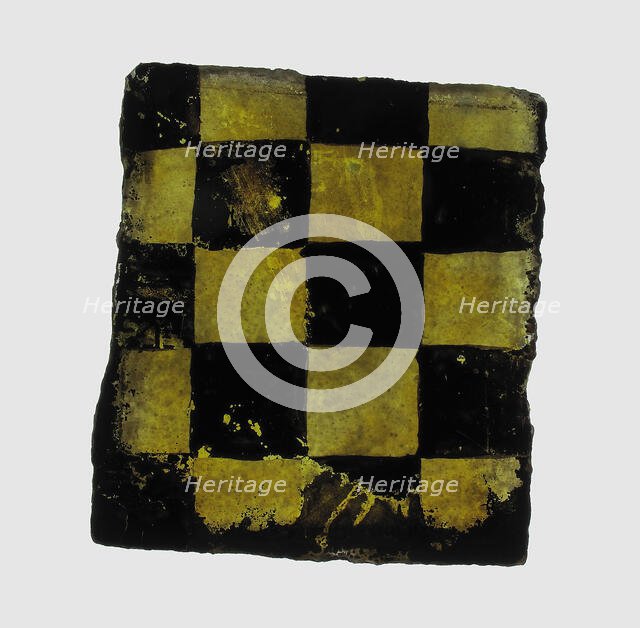 Glass Fragment, European, 15th century. Creator: Unknown.