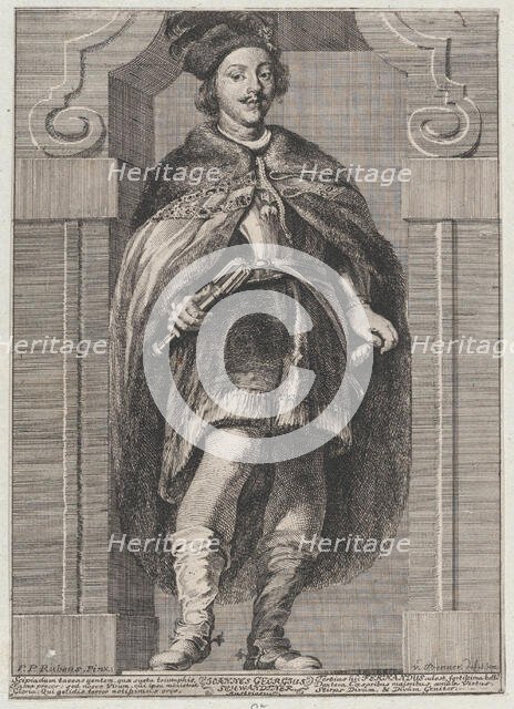 Portrait of Cardinal Infante Ferdinand of Austria, 1728. Creator: Anton Joseph von Prenner.