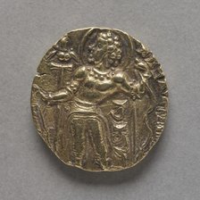 Coin with Figure of an Archer (obverse), c. 380 - c. 414. Creator: Unknown.