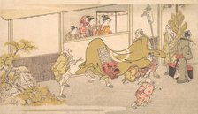 The Lion Dance, 1789. Creator: Kitagawa Utamaro.