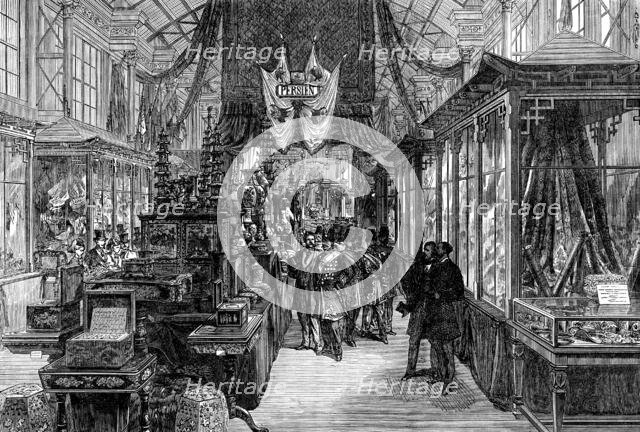 The Vienna Exhibition: the Chinese and Persian Courts, 1873. Creator: Unknown.